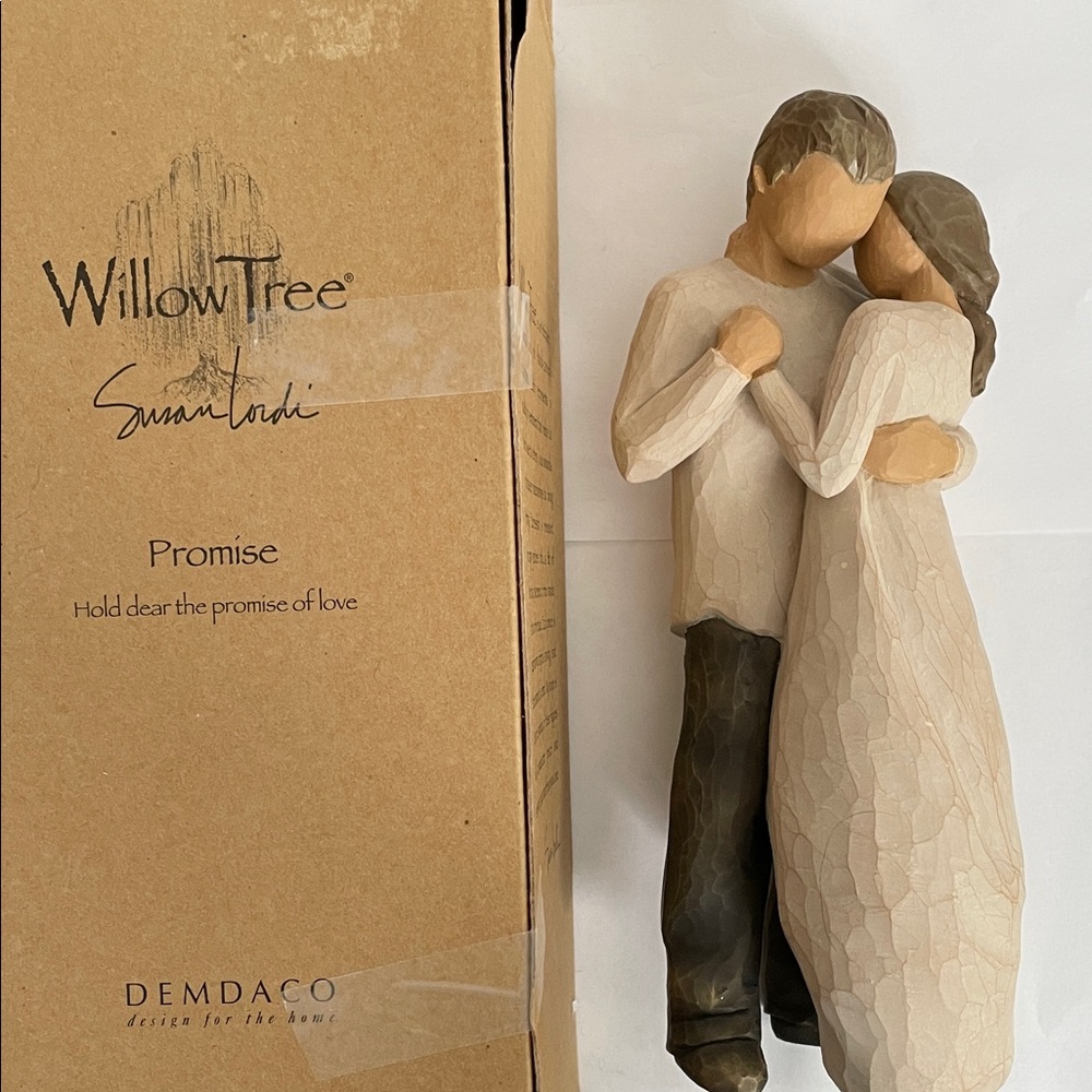 70% off!!!  Willow Tree “Promise” Husband / Wife Dancing Figurine